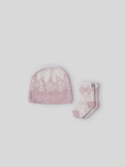 CozyChic Lite® Baby Fair Isle Beanie and Sock Set