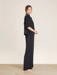 Washed Satin Cropped Dream Shirt