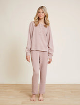 Malibu Collection® Youth Brushed Terry Henley Pullover