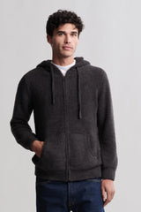 CozyChic® Unisex Skull & Bones Zip Up Hoodie