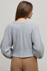 CozyChic Lite® Cotton Ribbed Button Front Cardigan