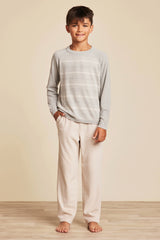 CozyChic Ultra Lite® Heathered Stripe Raglan Pullover