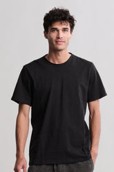 Malibu Collection® Slub Cut Neck T-Shirt