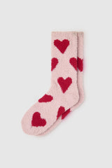 CozyChic® Heart Print Socks