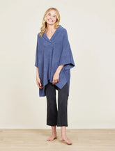 CozyChic® Shawl Collar Poncho