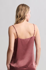 Liquid Satin Lace Camisole