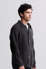 CozyChic® Elbow Patch Cardigan