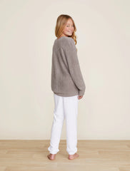CozyChic Lite® Youth Cable Button Cardi