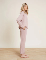 Malibu Collection® Youth Brushed Terry Rolled Hem Pant