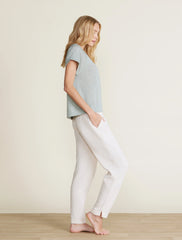 Malibu Collection® Linen Raglan Tee