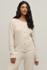CozyChic Ultra Lite® Textured Rib Cardigan