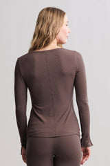 Ultra Soft Rib Long Sleeve Tee