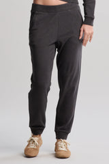 Brushed Fleece Jogger with CozyChic Ultra Lite® Rib