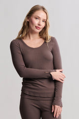Ultra Soft Rib Long Sleeve Tee