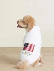 CozyChic® Team USA Flag Olympic Ring Pet Sweater