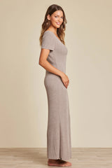 CozyChic Ultra Lite® Ribbed Short Sleeve Dress