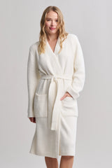 CozyChic® Luxe Robe With Rib Detail