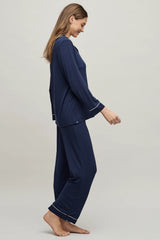 Luxe Milk Jersey® Piped Pajama Set