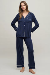 Luxe Milk Jersey® Piped Pajama Set