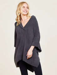 CozyChic® Shawl Collar Poncho