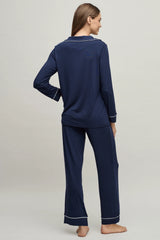 Luxe Milk Jersey® Piped Pajama Set