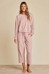 Malibu Collection® Brushed Fleece Pullover