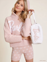 CozyChic Ultra Lite® Barbie™ Monogram Youth Biker Short