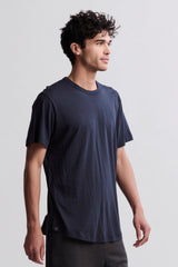 Malibu Collection® Short Sleeve Cotton Modal Crew