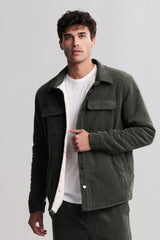 Malibu Collection® Corduroy Shirt Jacket