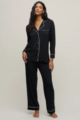 Luxe Milk Jersey® Piped Pajama Set