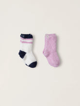 CozyChic® Toddler Athletic 2 Pack Sock Set