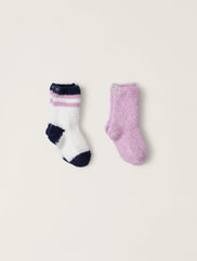 CozyChic® Toddler Athletic 2 Pack Sock Set