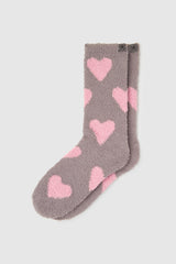 CozyChic® Heart Print Socks