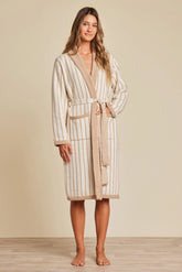 CozyChic® Cotton Pinstripe Robe