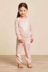 CozyChic Ultra Lite® Toddler Love Stitch Jogger