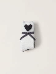 CozyChic® Heart Print Sock Set