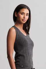 CozyChic Ultra Lite® Cable Knit Tank