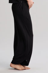 Ultra Soft Jersey Curved Hem Cropped Pant