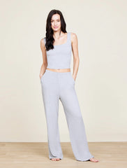 Malibu Collection® Ultra Soft Rib Cropped Tank