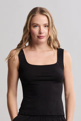 Ultra Soft Jersey Square Neck Tank