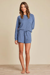 Malibu Collection® Slub Double Knit Short
