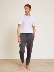 Malibu Collection® Pima Cotton Fleece Cargo Sweatpant