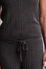 CozyChic Ultra Lite® Cable Knit Ankle Pant