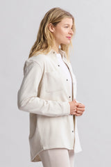 Malibu Collection® Unisex French Terry Shacket