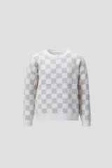 Youth CozyChic® Cotton Checkered Pullover