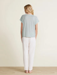 Malibu Collection® Linen Raglan Tee
