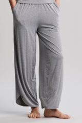 Ultra Soft Jersey Curved Hem Cropped Pant
