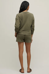 Malibu Collection® Brushed Fleece Short set