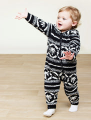 CozyChic® Baby Malibu Fair Isle Snow Suit