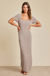 CozyChic Ultra Lite® Ribbed Short Sleeve Dress
